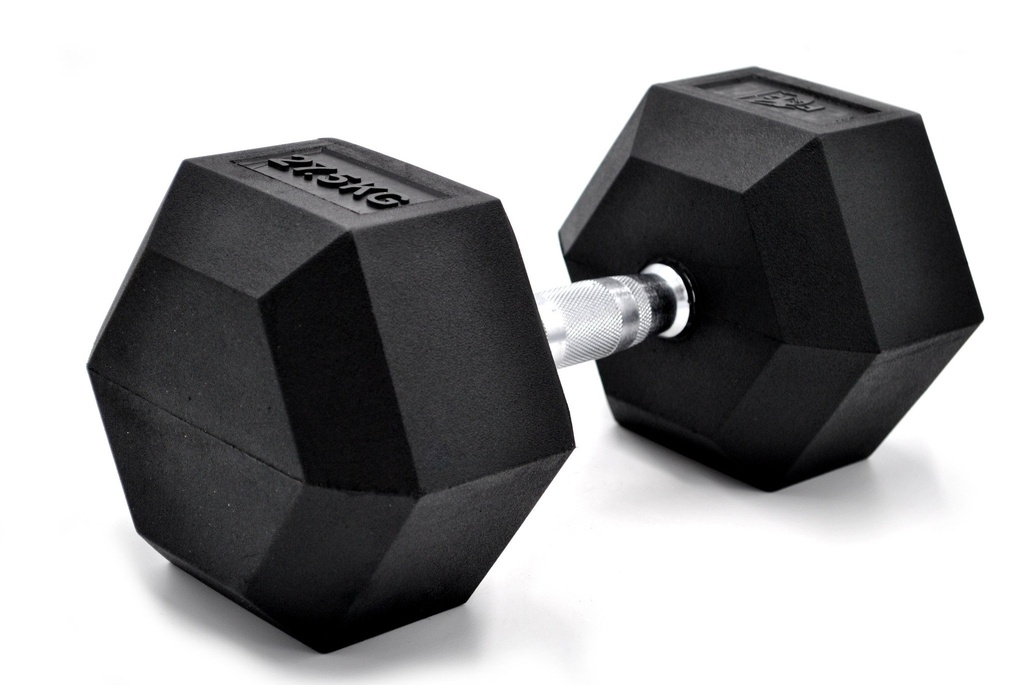 Haltère Hexagonale Poignée Chromée Dumbbell - 1 à 50 kg
