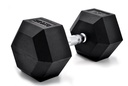 Haltère Hexagonale Poignée Chromée Dumbbell - 1 à 50 kg