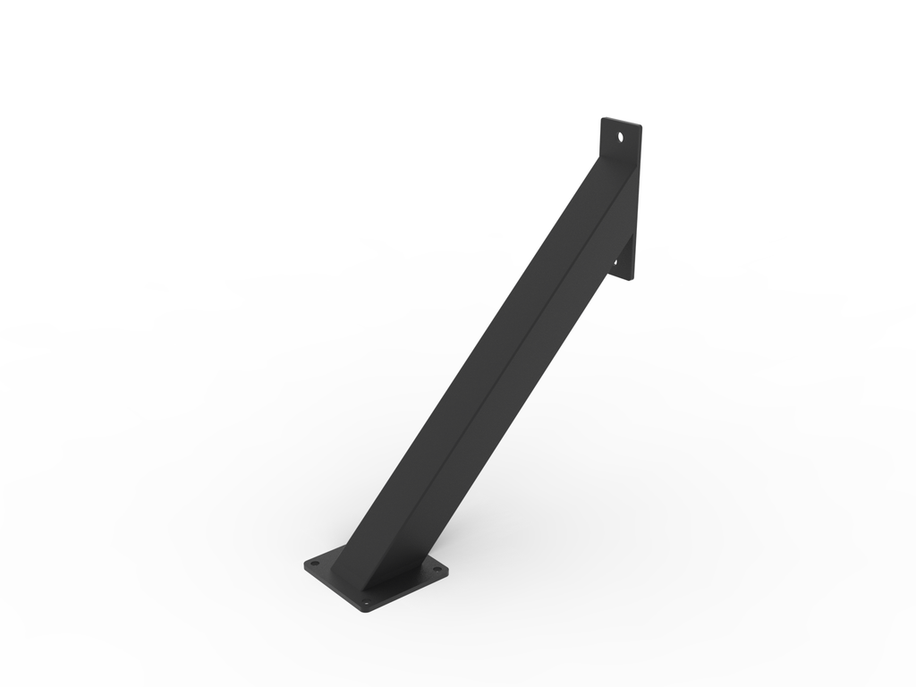 [PI-080-N] Pied Incliné (Noire Grain Fin)
