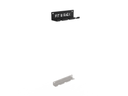 Stockage de 3 Barres Mural vertical