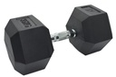 Haltère Hexagonale Poignée Chromée Dumbbell - 1 à 50 kg