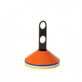[EN420] Kit cônes &amp; support - Balisage de sol (20 cônes)