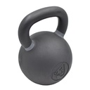 Kettlebell Entraînement Fonte Noir à liseré - 4 à 40 kg