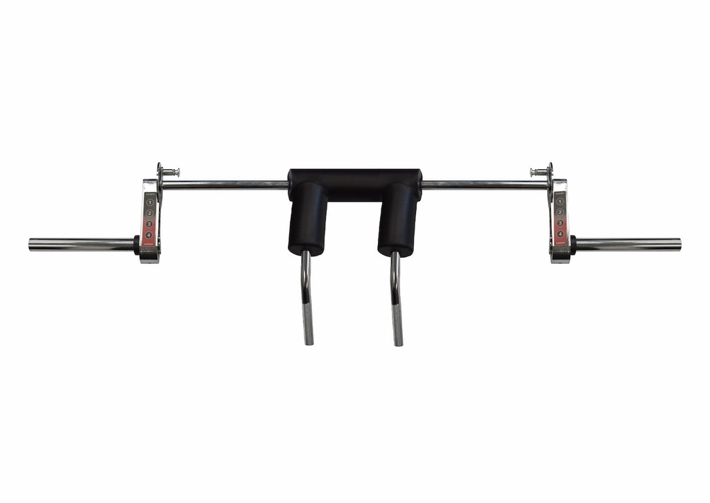 Adjustable safety bar - Barre à squat réglable