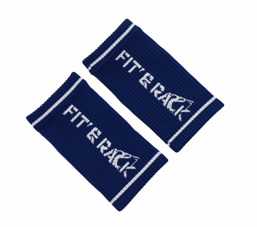 [BRE-003] Bandes de poignets souples - Bracelets éponge (Bleu)