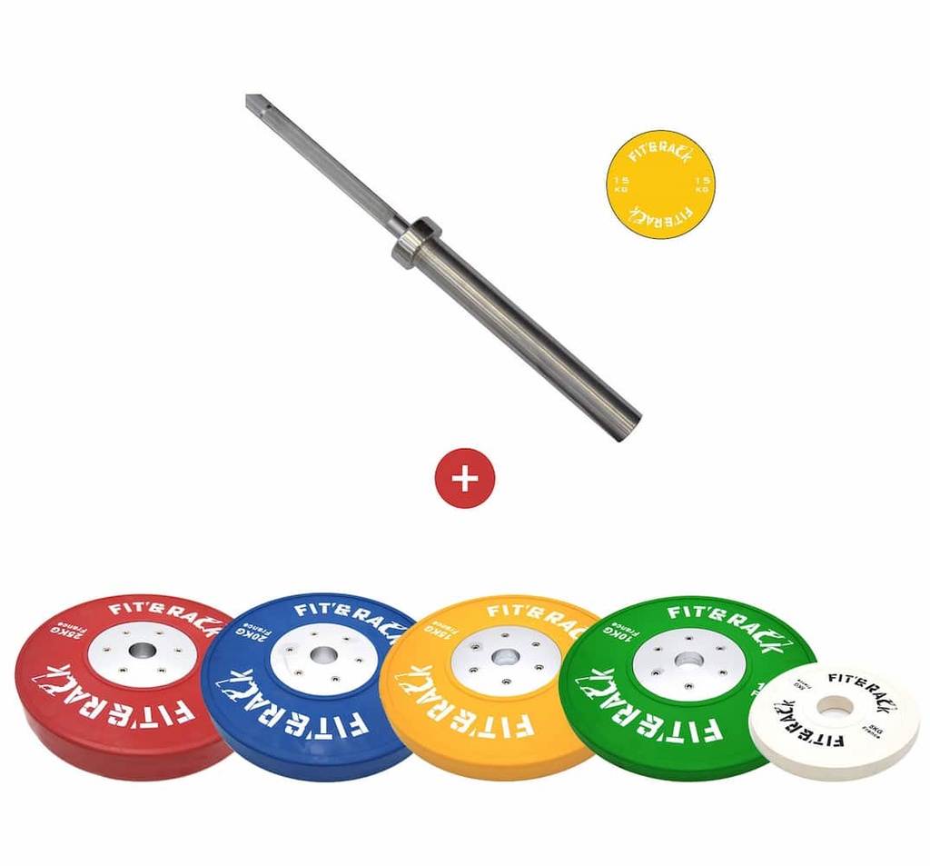 [PWF-155] Pack Weightlifting (15 KG, Pack de 5 à 25 KG)