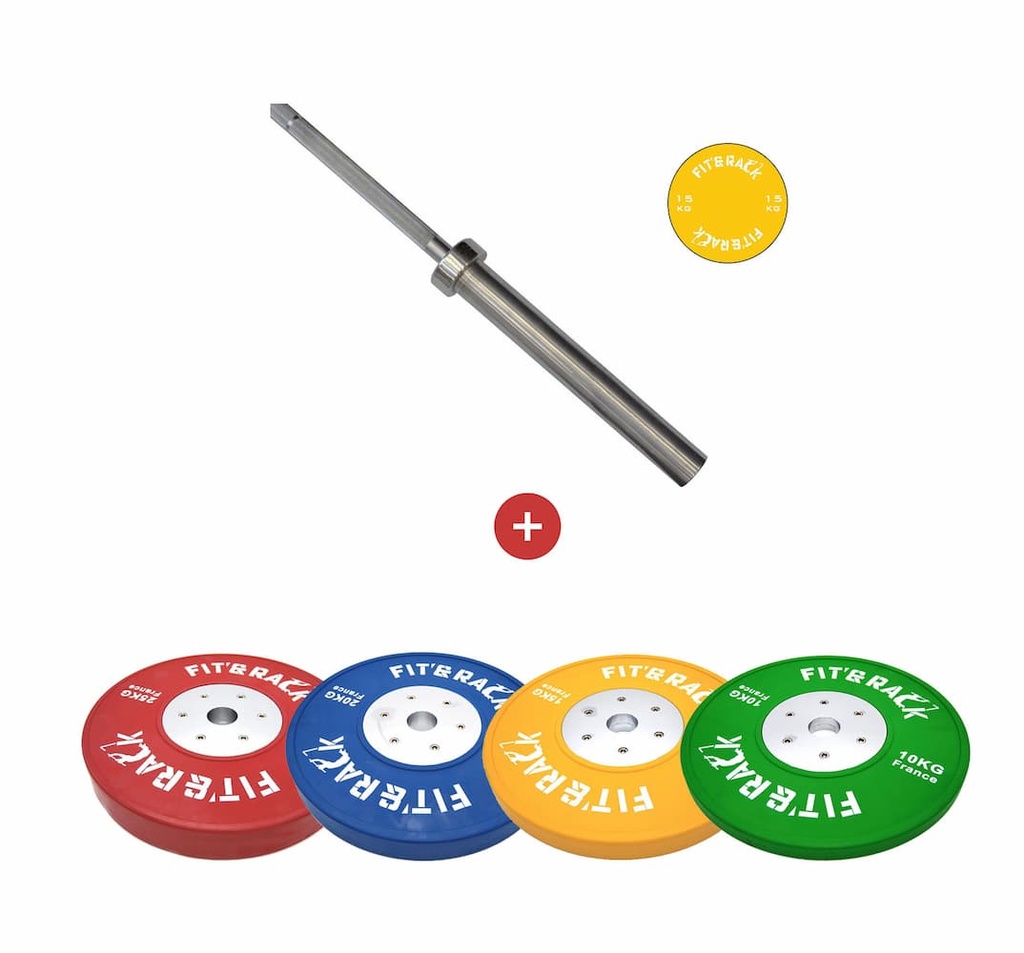 [PWF-150] Pack Weightlifting (15 KG, Pack de 10 à 25 KG)