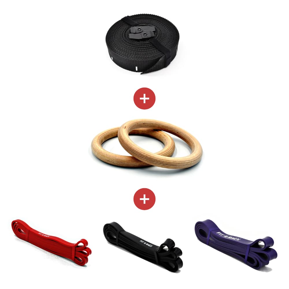 [PGA-100] Pack Gym sur Anneaux - FIT' & RACK x Dounia Lhr