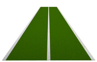 Piste de sprint uni - Premium