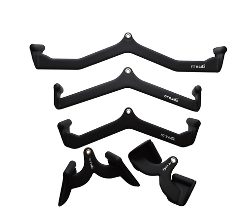 [CAB-100] Pack de poignées de tirage ergonomiques - Poulie à charge guidée