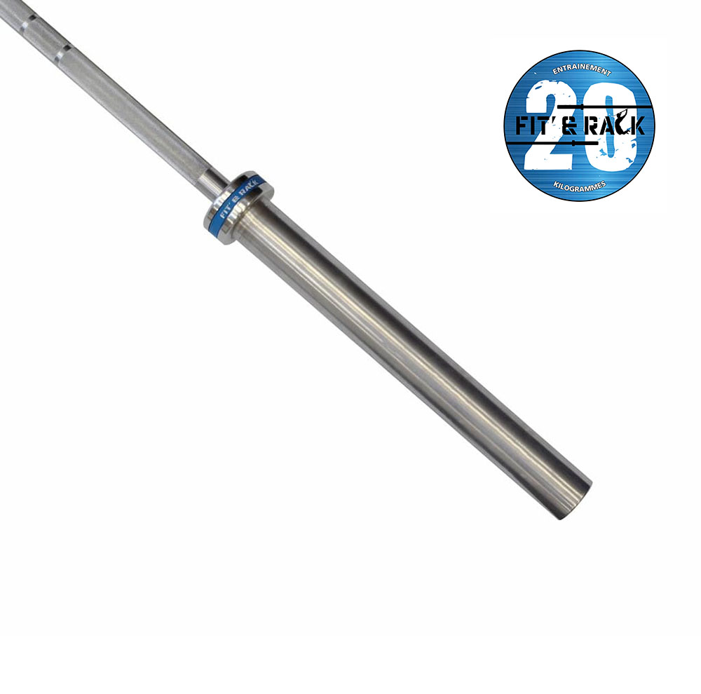 Barre De Musculation Active 10 Kg (2x5 Kg) - Longueur 120 Cm - Occasion Peu Utilisée